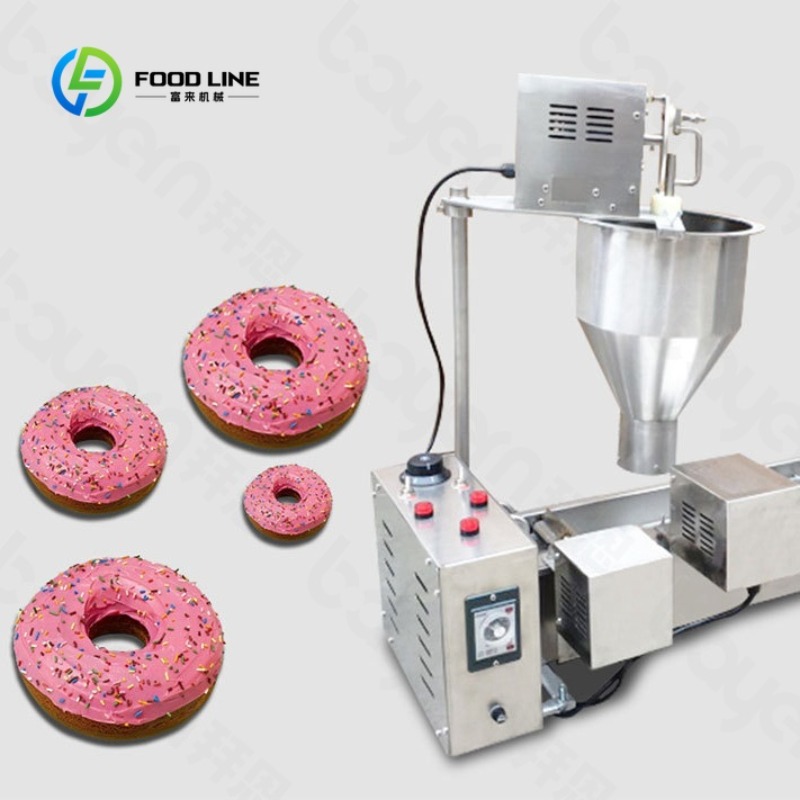 Donut Making Machine - Maßgefertigte Automatische Donut-Herstellungsmaschine, Kommerzieller Donut-Frittierautomat mit