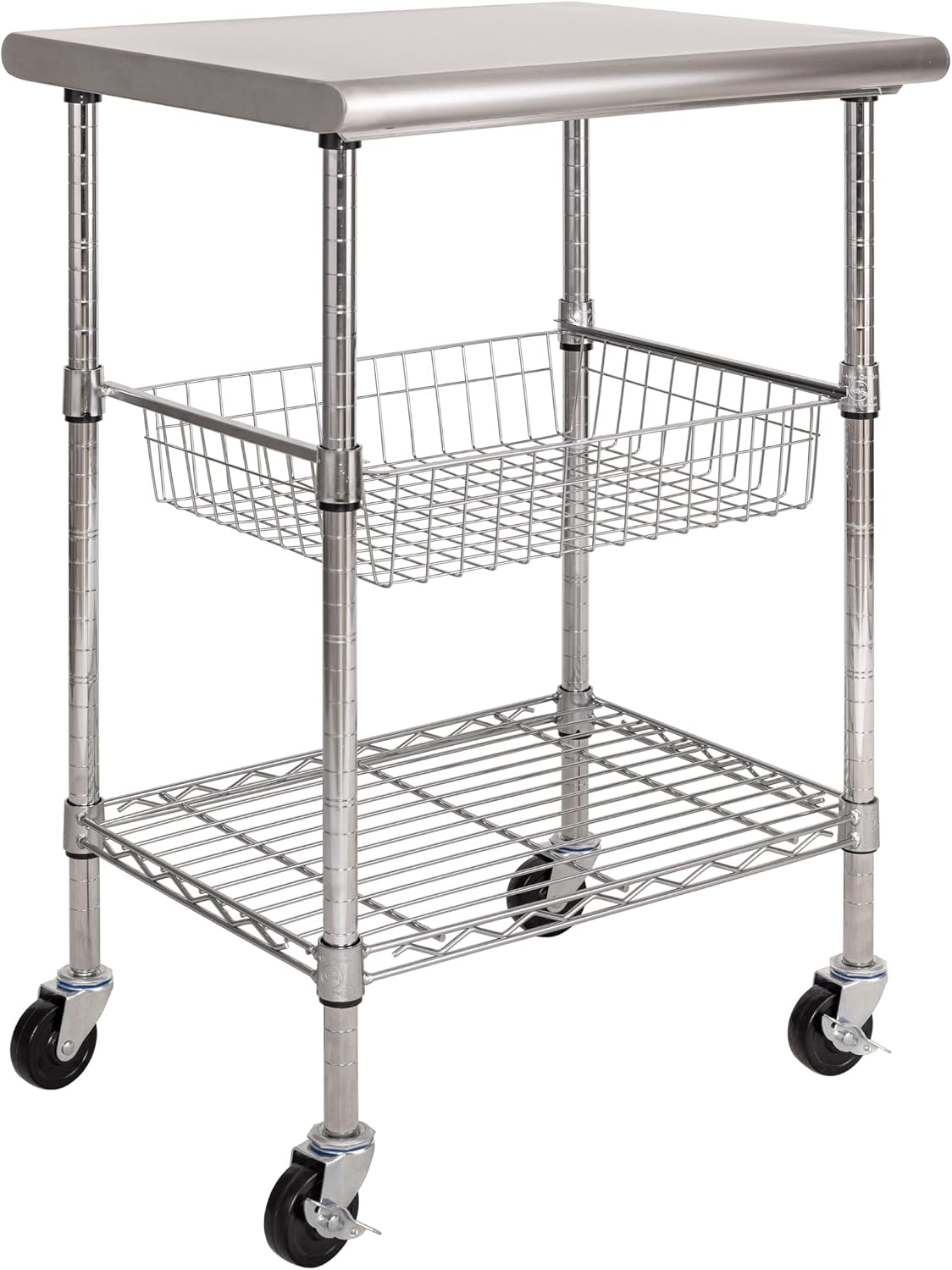 Commercial Kitchen On Wheels - Edelstahl-Küchenwagen für den gewerblichen Einsatz, robuste