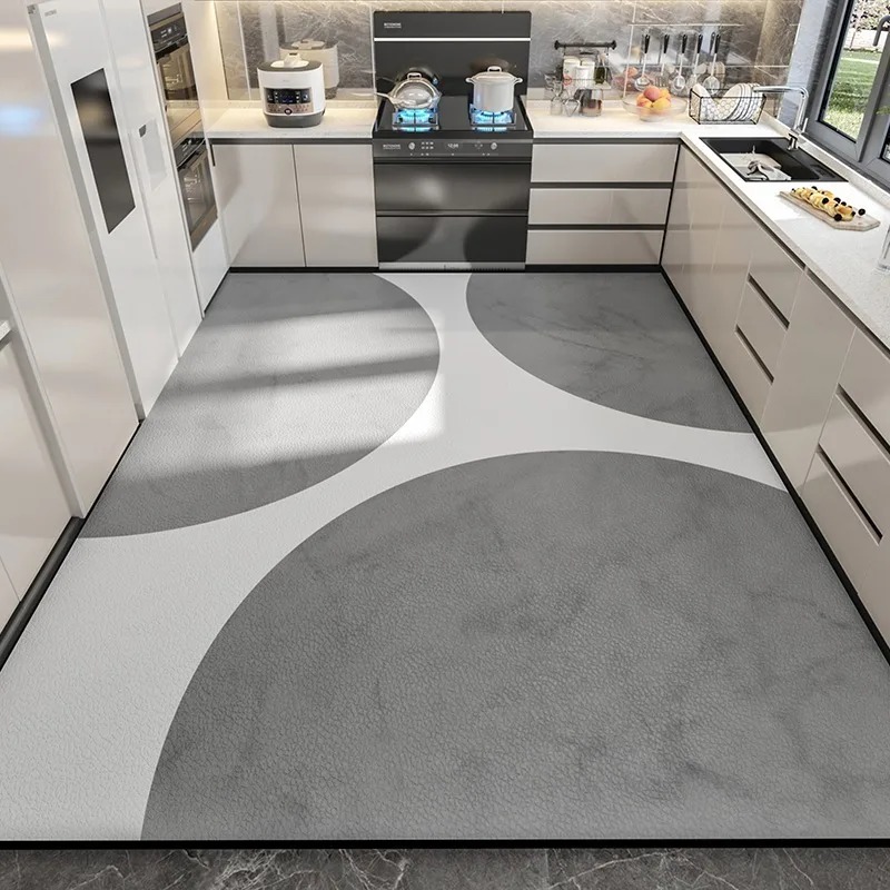 Commercial Kitchen Non Slip Flooring - Teppich für die Küche, wasserdichte PVC-Leder-Bodenmatte,