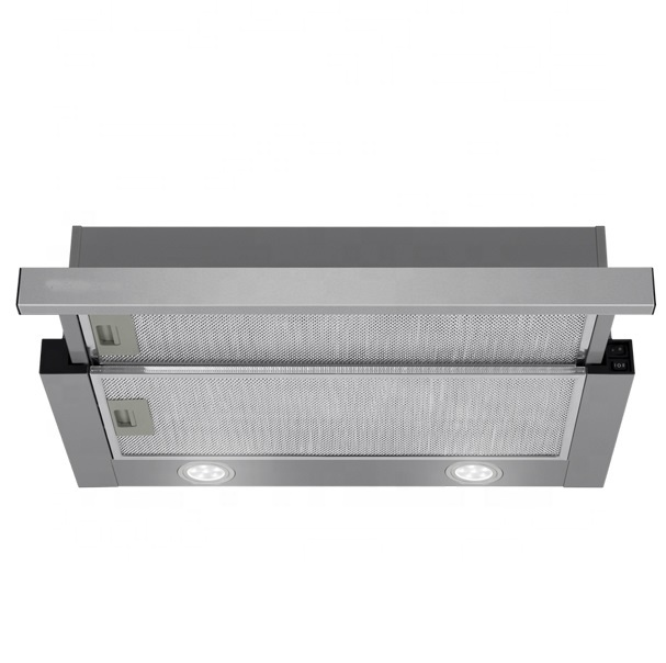 Commercial Kitchen Chimney - Eingebaute Dunstabzugshaube aus Edelstahl, 60 cm,