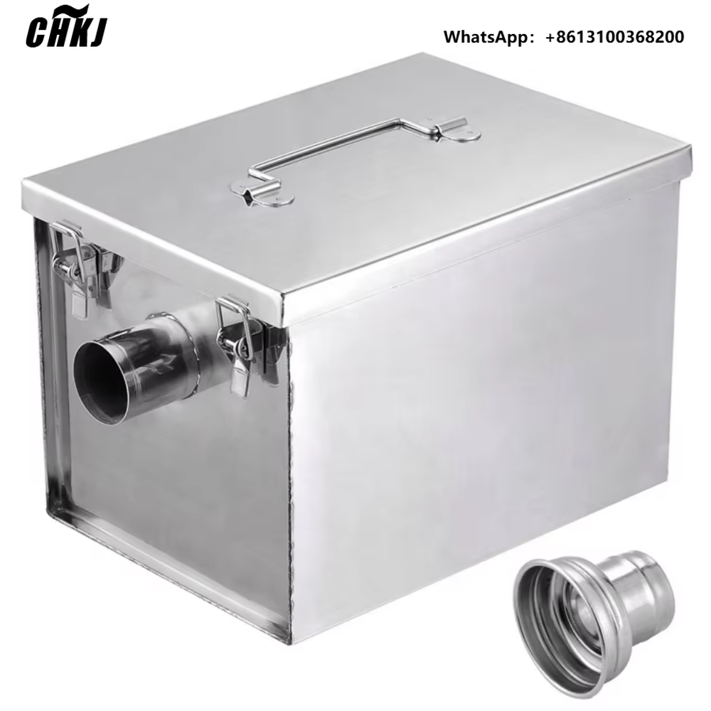 Commercial Kitchen Grease Interceptor - Tragbarer 5GPM Haushalts- und Gewerbe-Küchenfettabscheider aus