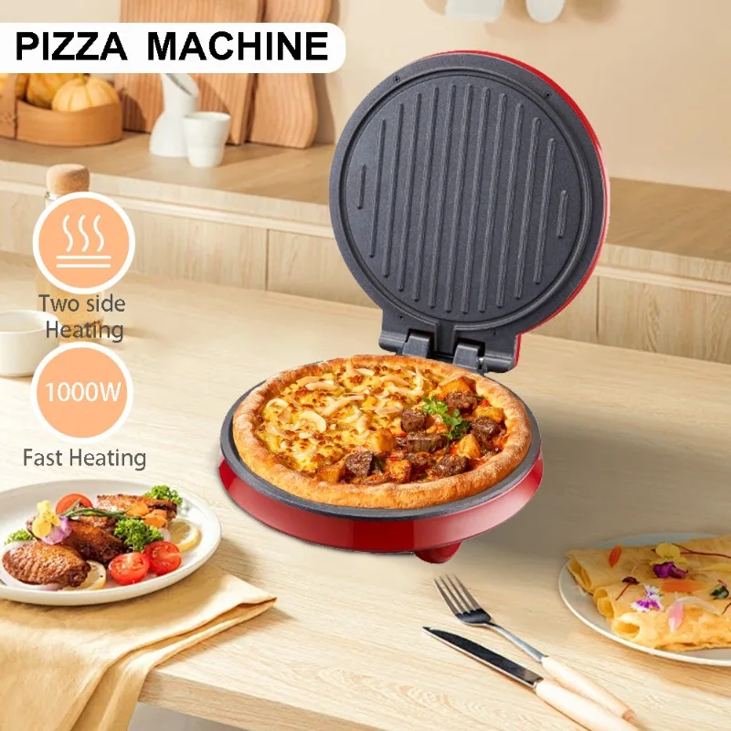 Donut Making Machine - 110V Elektrische Pizzamaschine, Doppelseitig Beheizbare Elektrische