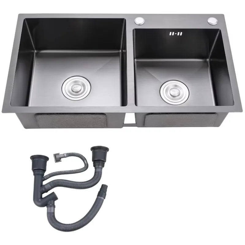 Commercial Quality Kitchen Faucet - Hochwertiges handgefertigtes Edelstahlspülbecken 304/201, gewerbliches Spülbecken