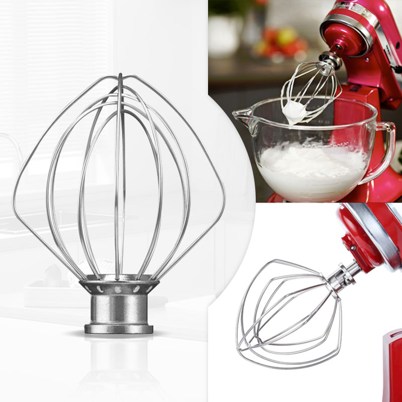 Commercial Kitchenaid - Edelstahl-Drahtschneebesen Elektrisches Mixer-Zubehör für KitchenAid K45WW