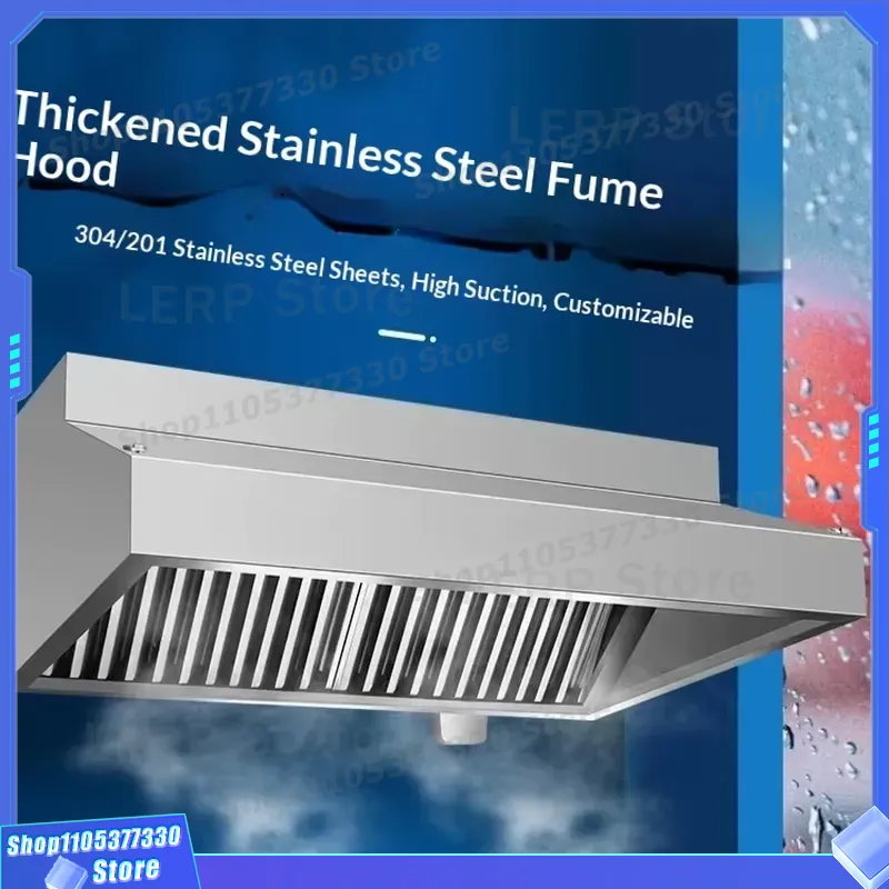 Commercial Kitchen Chimney - Gewerbliche Küchenabzugshaube mit Geräuscharmem Schornstein-Belüftungssystem für