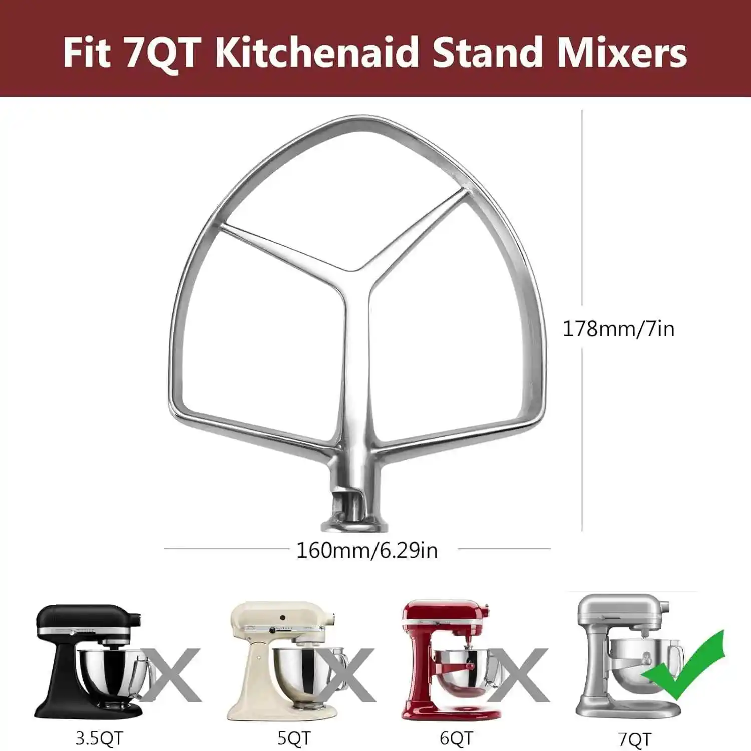 Commercial Kitchenaid - Für Kitchenaid 7 Quart Mixer Zusatzteile