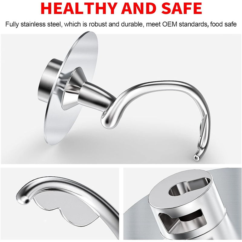 Edelstahl-Spiral-Knethaken für – Commercial Kitchenaid Bewertung und Preis