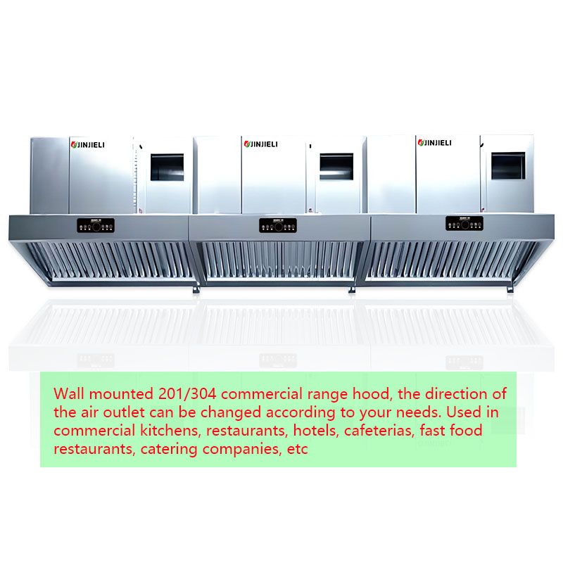 Über 98% Rauchabscheiderate El – Commercial Kitchen Chimney Bewertung und Preis