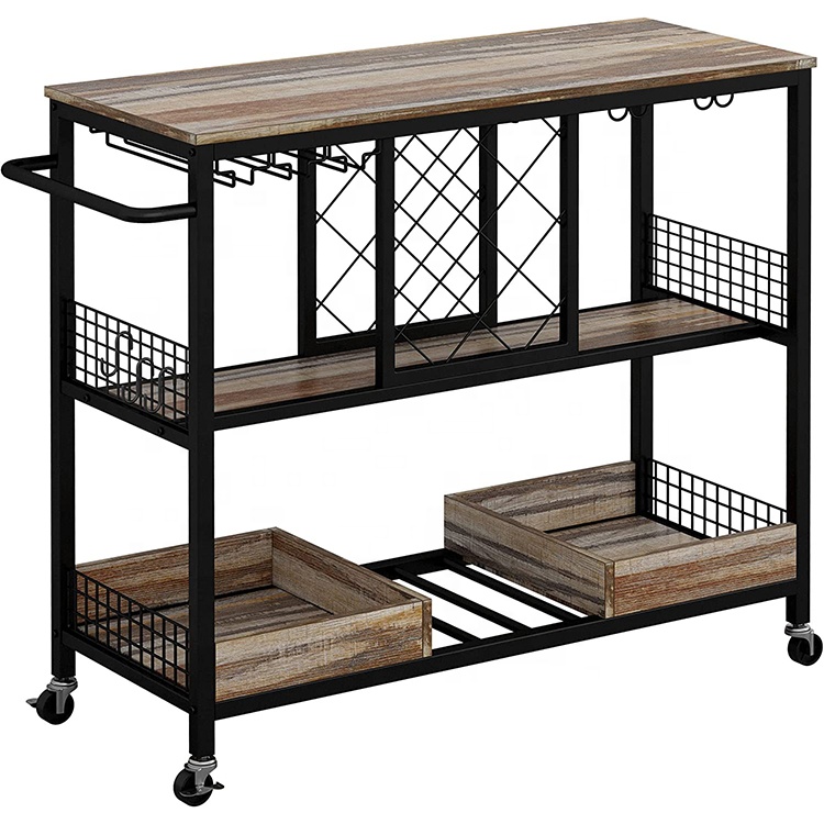 Weinregal-Tisch, industrieller – Commercial Kitchen On Wheels Bewertung und Preis