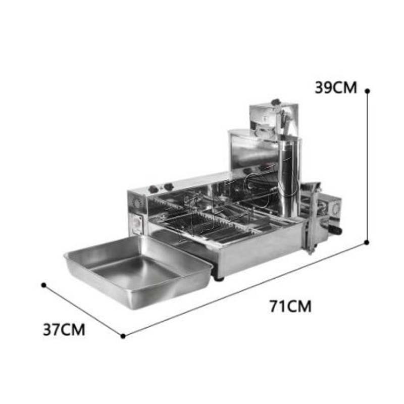 5,5 l Trichter, kommerziell, 4 – Donut Making Machine Bewertung und Preis