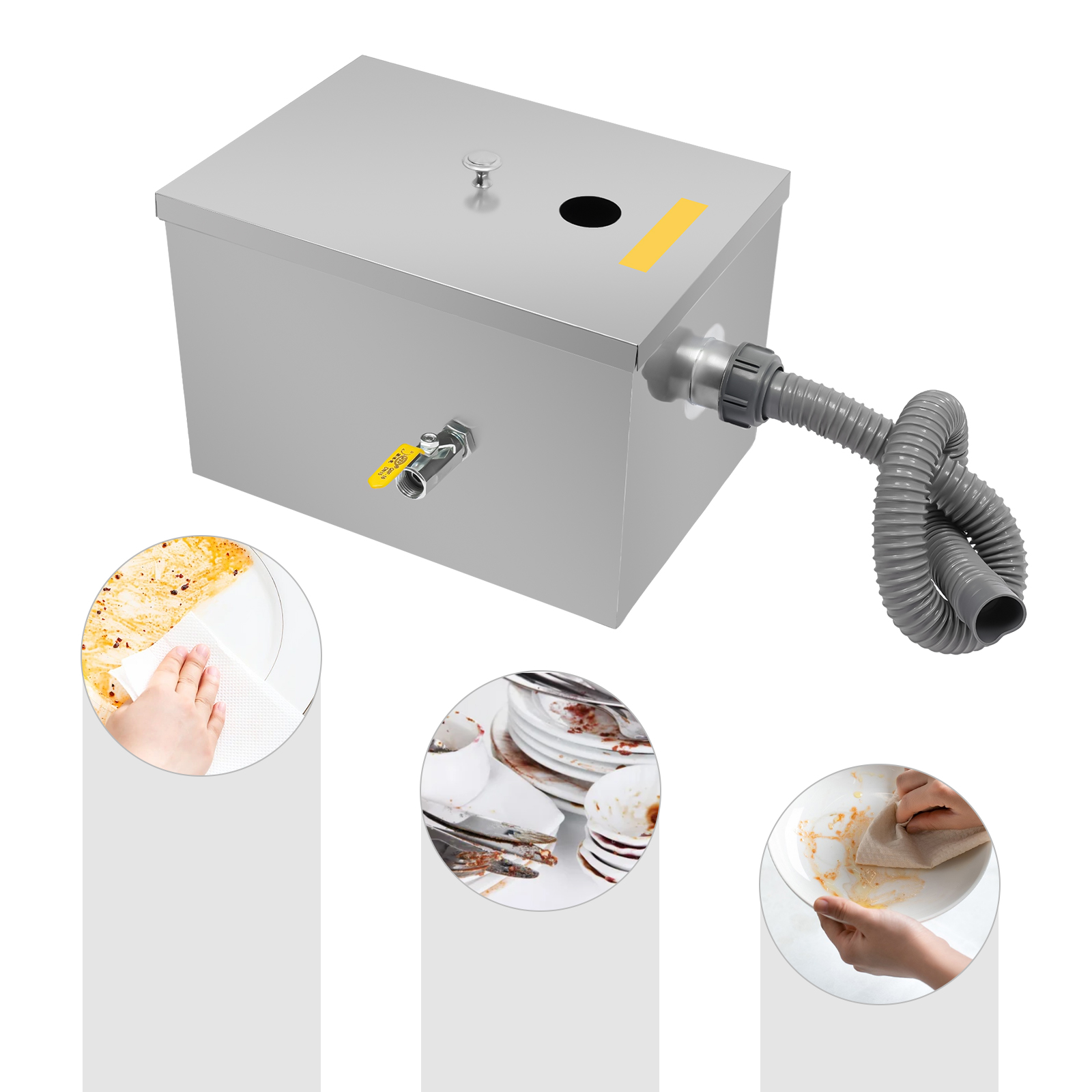 20L Gewerblicher Fettabscheide – Commercial Kitchen Grease Interceptor Bewertung und Preis