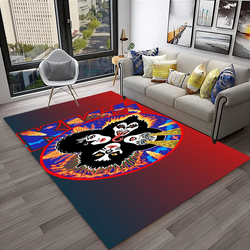Retro KISS Rock Band Teppich f – Commercial Kitchen Non Slip Flooring Bewertung und Preis