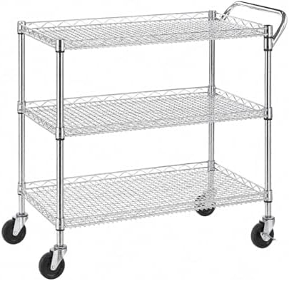 Robuster 3-stufiger Rollbarer  – Commercial Kitchen On Wheels Bewertung und Preis