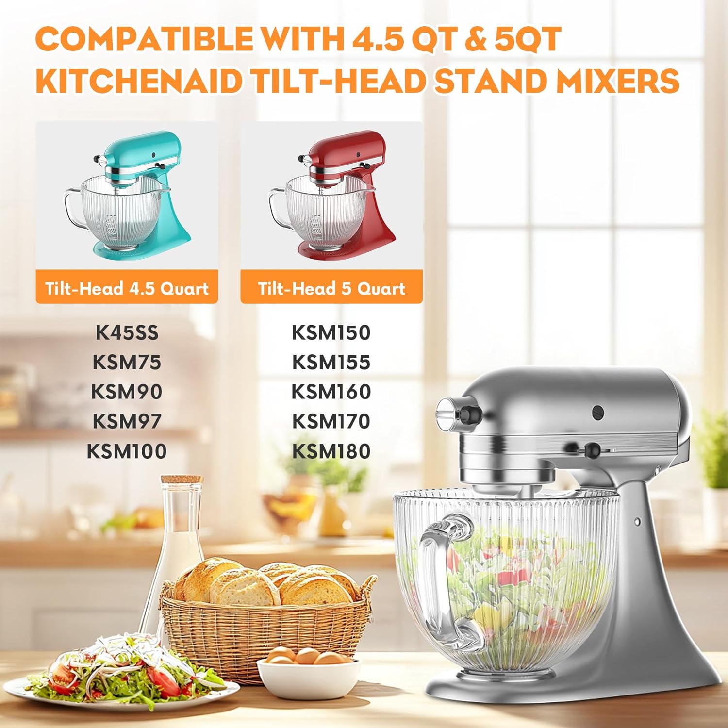 GVODE Glasschüssel für Kitchen – Commercial Kitchenaid Bewertung und Preis