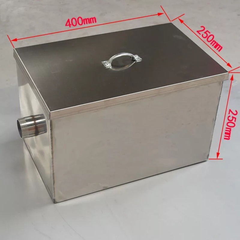 Fettinterceptor aus Edelstahl  – Commercial Kitchen Grease Interceptor Bewertung und Preis