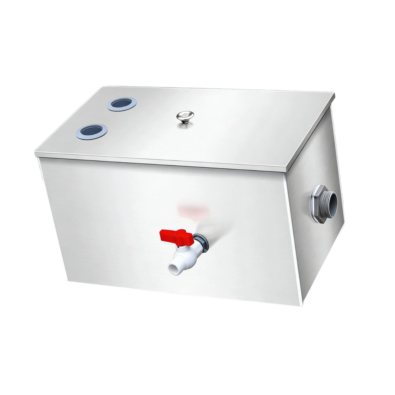 Gewerblicher Edelstahl-Fettabs – Commercial Kitchen Grease Interceptor Bewertung und Preis