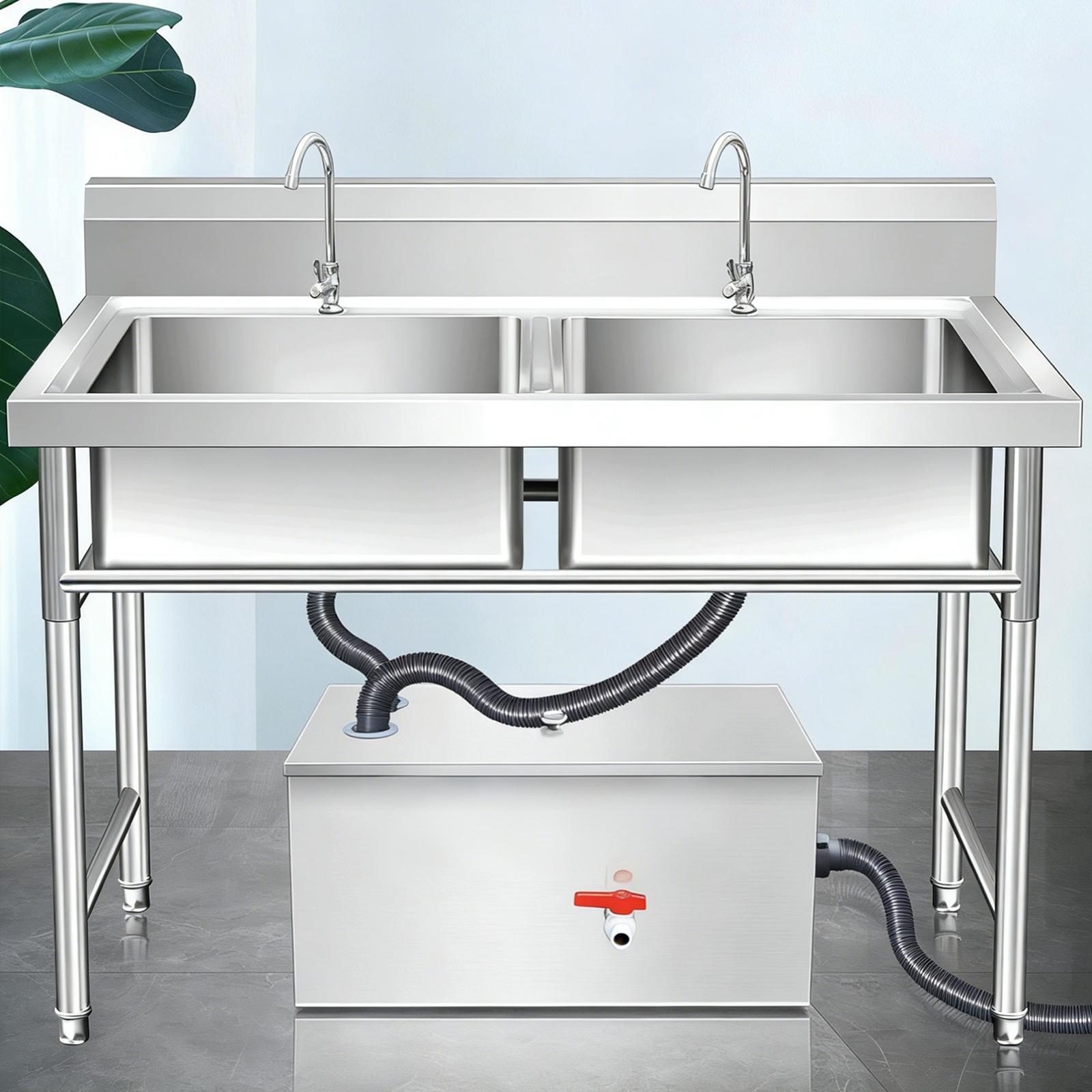 Gewerblicher Edelstahl-Fettabs – Commercial Kitchen Grease Interceptor Bewertung und Preis