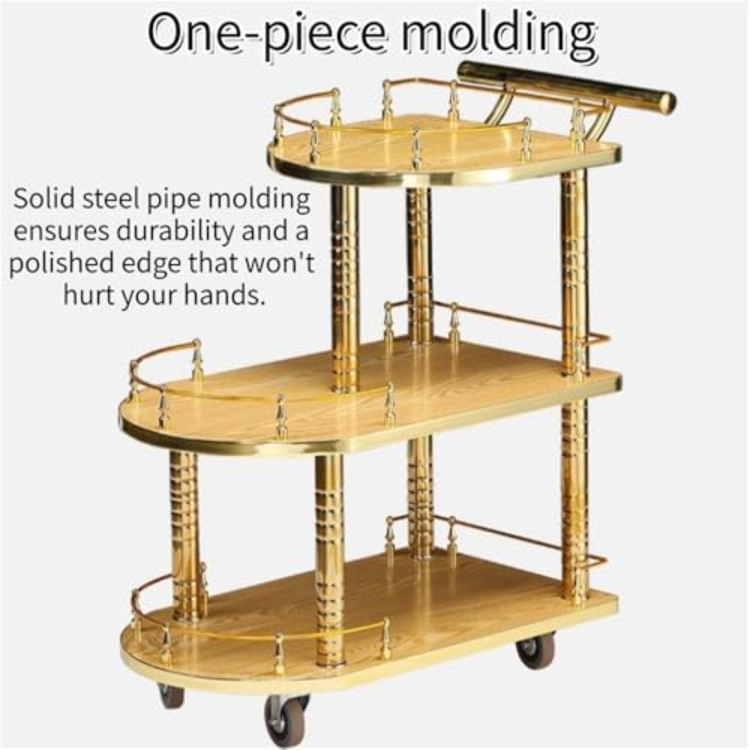 3-stufiger Barwagen, Restauran – Commercial Kitchen On Wheels Bewertung und Preis
