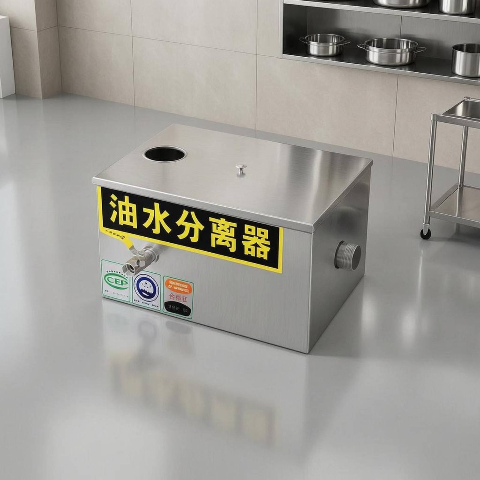 Kommerzieller Küchen-Öl-Wasser – Commercial Kitchen Grease Interceptor Bewertung und Preis