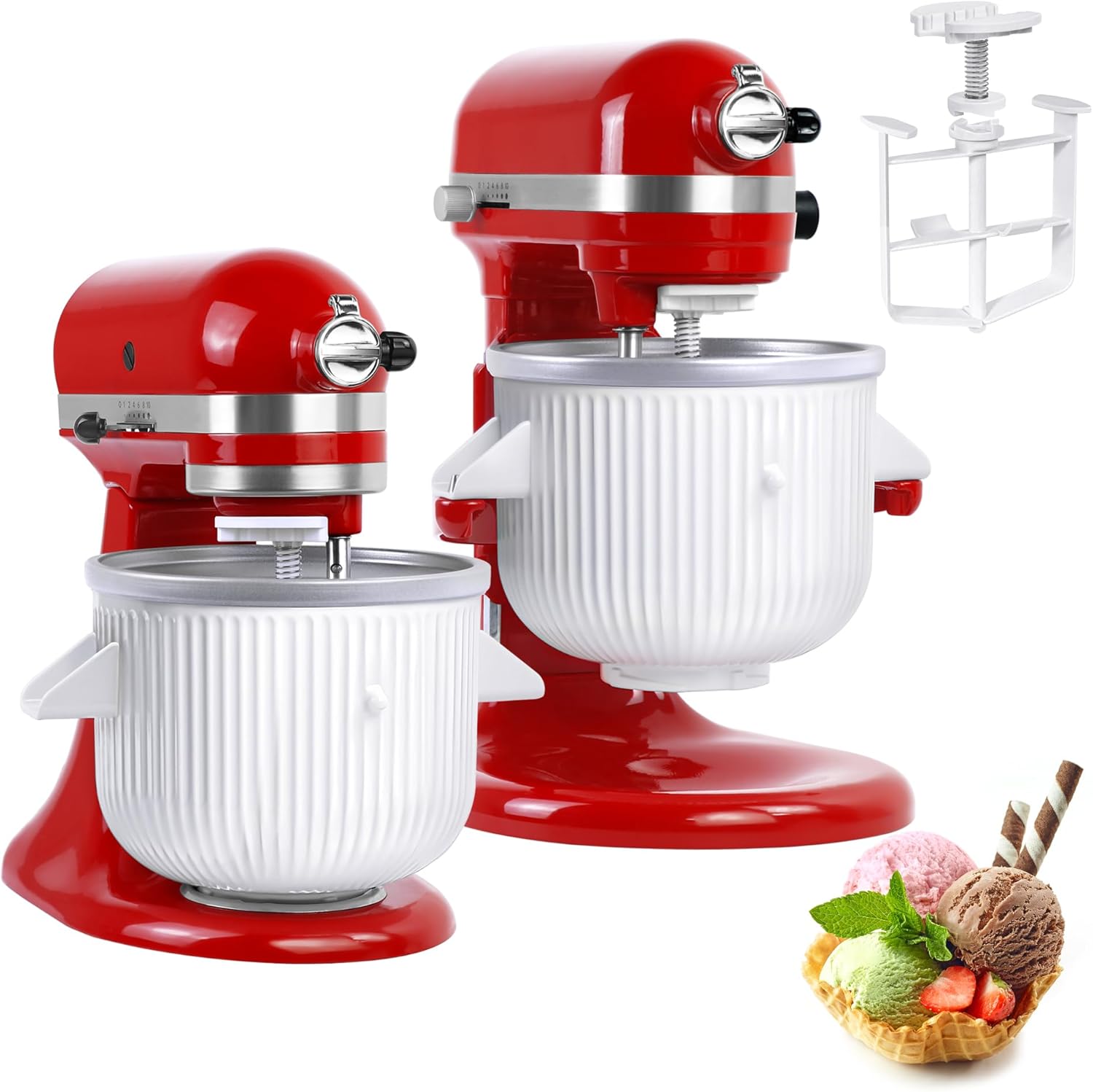 Eismaschinen-Aufsatz für Kitch – Commercial Kitchenaid Bewertung und Preis