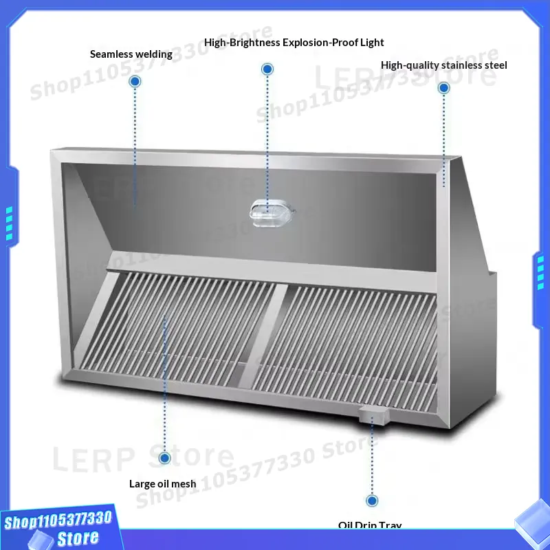 Gewerbliche Küchenabzugshaube  – Commercial Kitchen Chimney Bewertung und Preis