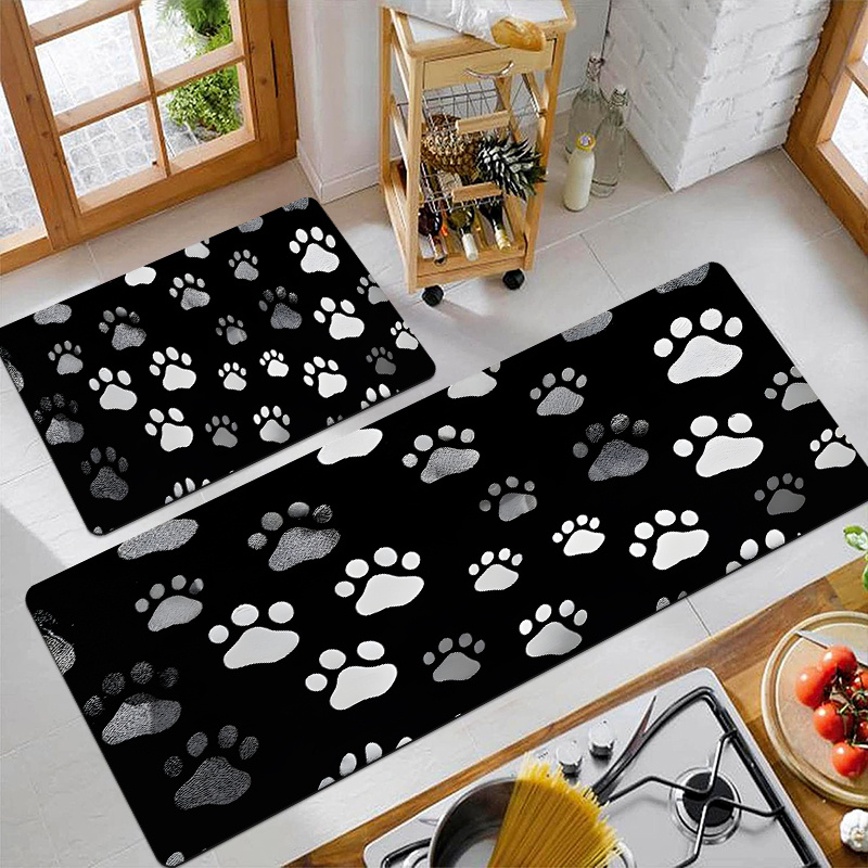 Teppich mit Tierpfotenmuster,  – Commercial Kitchen Non Slip Flooring Bewertung und Preis